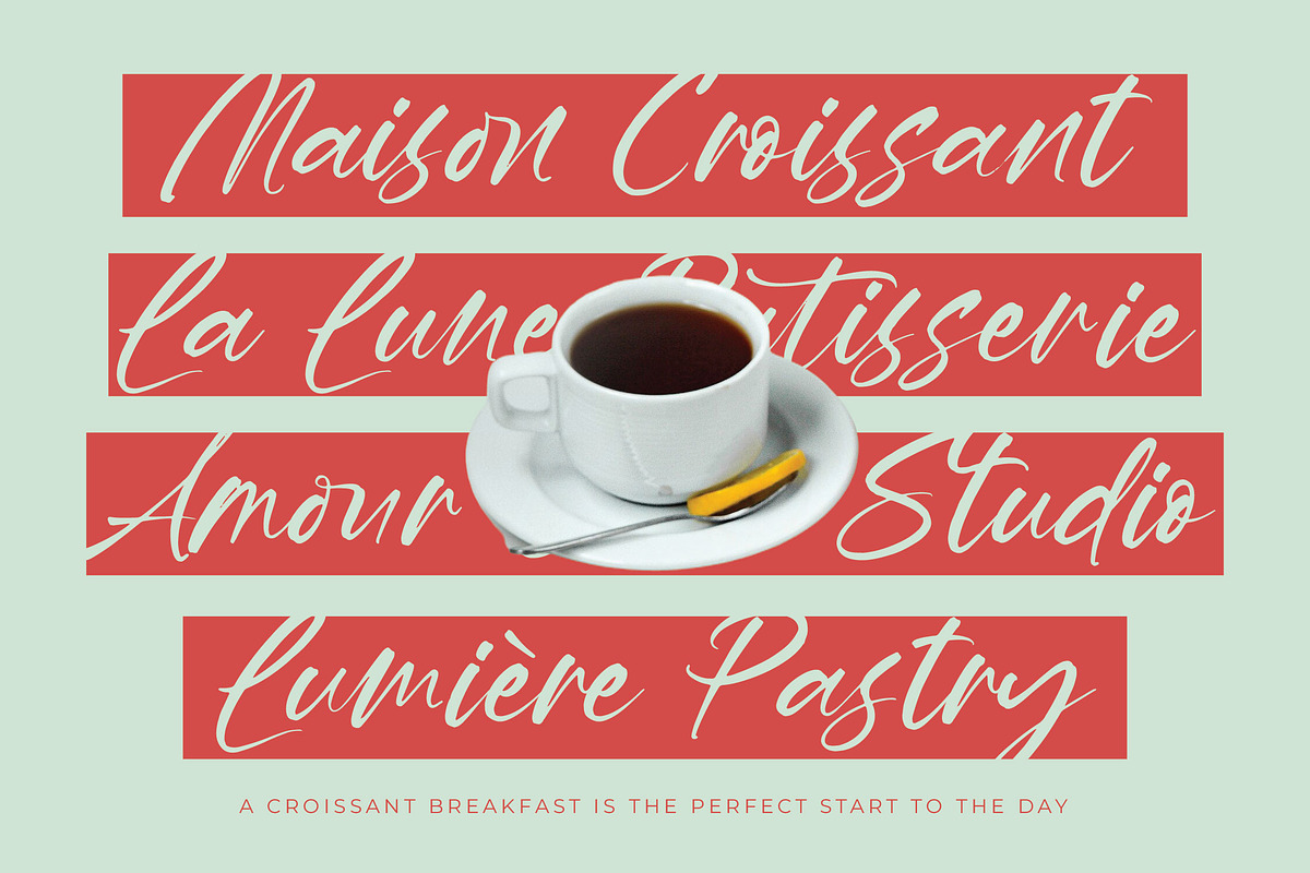 Hevling Justien Bold Brush Font, a Script Font by Letterena Studios Script (Photo 9 of 15)