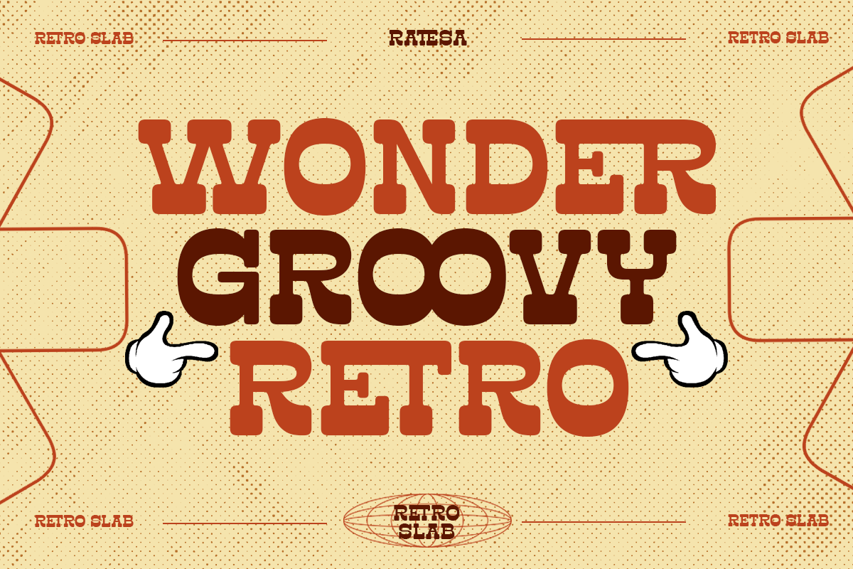 Bold Vintage Slab Serif - Ratesa, a Slab Serif Font by Say Studio (Photo 5 of 12)