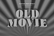 Old Movie Title Text Effects, a Layer Style Add-On by MahmoudWally (Thumbnail 2 of 11)