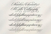 Mozilla Script, a Script Font by Has_rizal (Thumbnail 9 of 16)