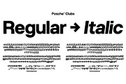 PS CLUB | Display Typeface, a Sans Serif Font by Posche Type (Thumbnail 3 of 11)