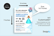 Quinceanera Party Invitation Temp, an Invitation Template by Snapybiz (Thumbnail 5 of 11)
