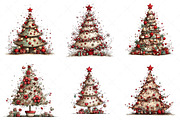 Whimsical Christmas Tree Clipart Png, an Illustration by Craft Nest (Thumbnail 6 of 10)