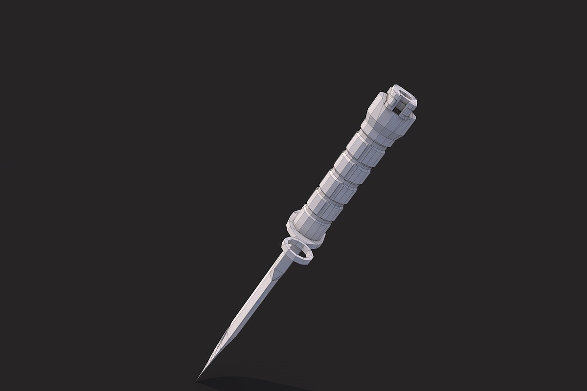 Low Poly M9 Bayonet, an Object 3D Model by CreativeeArt (Photo 6 of 8)