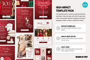 Christmas Holiday | Email Templates, an Email Template by Studio Mayde (Thumbnail 2 of 8)