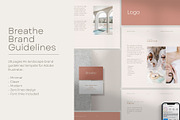 Breathe | Spa Brand Guidelines, a Branding & Logo Template by Naveera Aftab (Thumbnail 1 of 5)