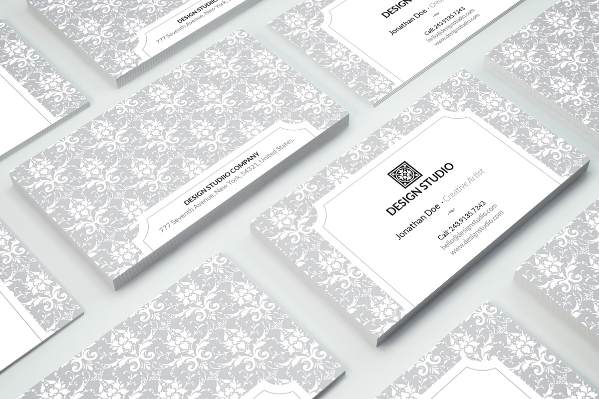 Elegant Business Card #5, a Business Card Template by GraphicsEgg (Photo 1 of 2)
