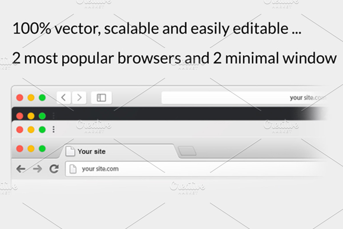 Minimal Browser Pack, a Templates & Theme by dmitriythomas (Photo 2 of 3)