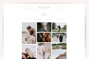 Olivia Photography Elementor Theme