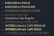 Interbellum Font Family, a Sans Serif Font by Punch (Thumbnail 11 of 11)