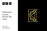 Minimalist Luxury Initials DK Logo, a Branding & Logo Template by Luxury Logos (Thumbnail 1 of 4)