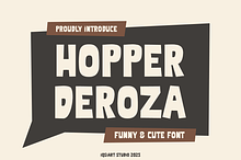 Hopper Deroza - Kids Font