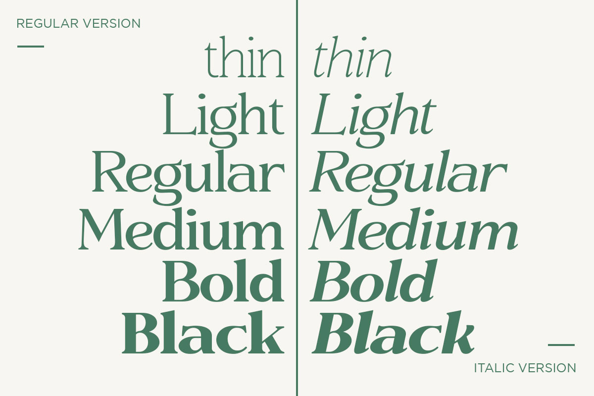 Bs Giordano Family, a Serif Font by Black Studio (Photo 8 of 12)
