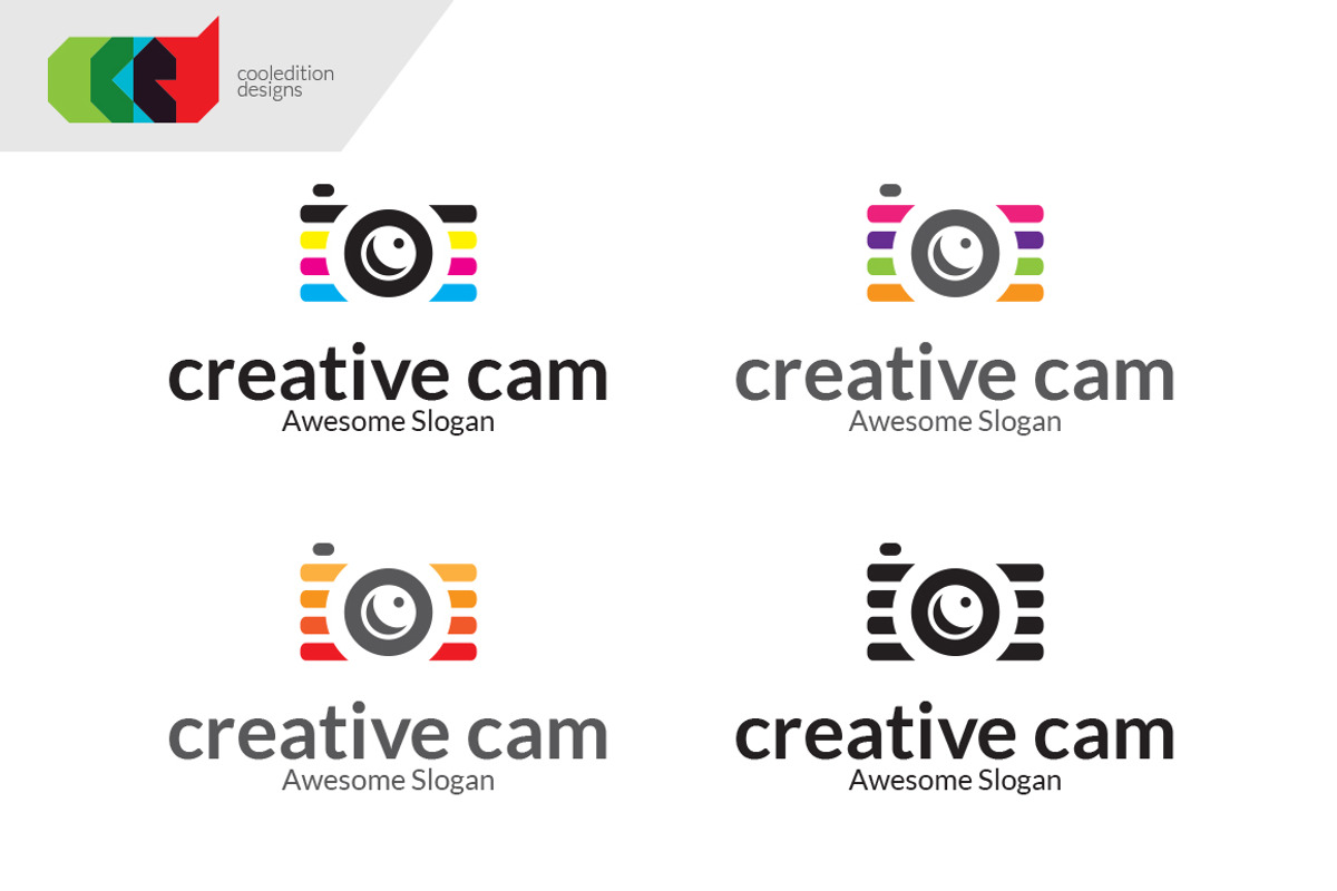 Creative Cam - Logo + Free BC, a Branding & Logo Template by Cooledition (Photo 4 of 5)