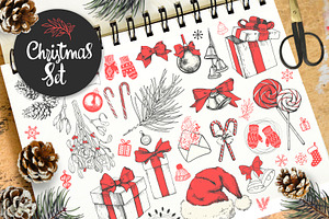 Christmas Sketch Set