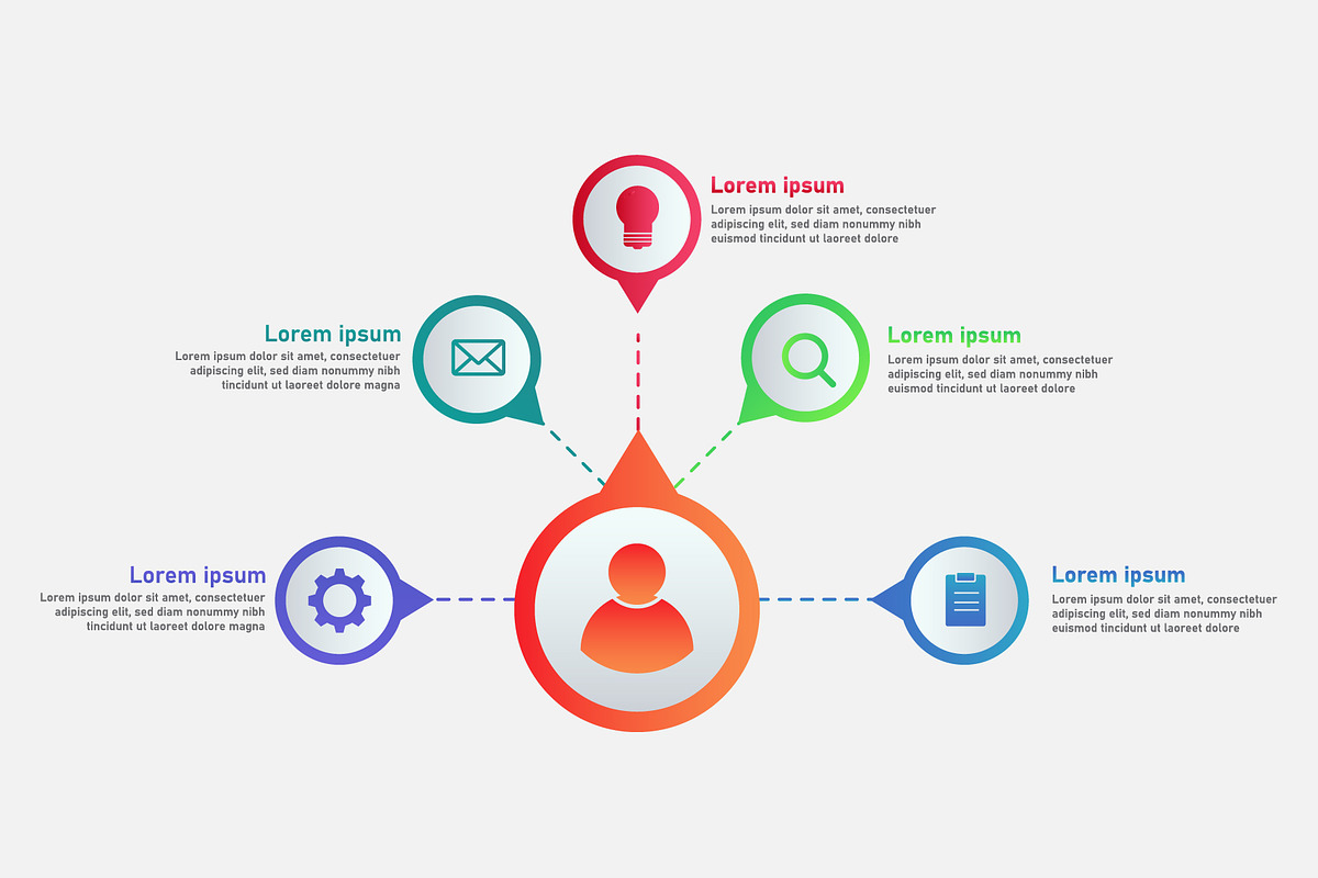 Business Infographic Template, a Work Illustration by sekitarief