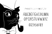 Kramplyc. Blakc Fox font, a Serif Font by Yaniko (Thumbnail 2 of 4)