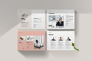 Minimal Portfolio Template, a Brochure Template by KreateTribe (Thumbnail 5 of 9)