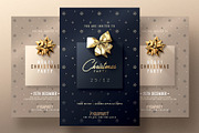 2 Classy Christmas | Psd Invitations, an Invitation Template by Rome B Creation (Thumbnail 1 of 3)