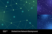 Dotted Line Network Background, a Background Graphic by Neermana (Thumbnail 1 of 4)