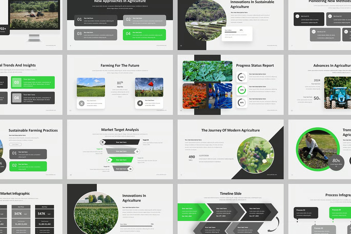Agricultural Presentation Powerpoint, a Presentation Template by Fit-tee (Photo 2 of 2)