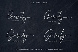 Gravity - Handwritten