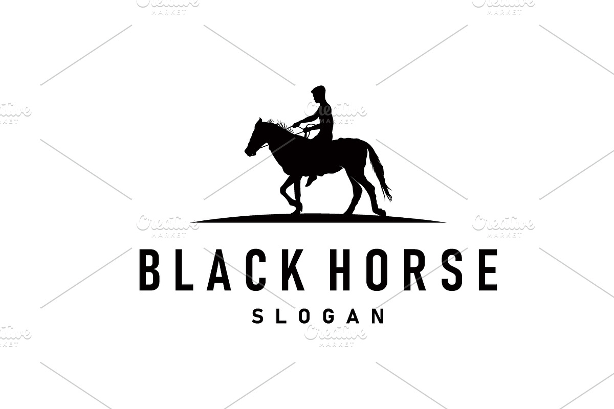 texas ranch country horse logo, a Branding & Logo Template by Maylianaw28