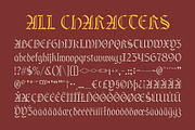 CS Aristide – Blackletter Font, a Blackletter Font by Craft Supply Co. (Thumbnail 8 of 8)