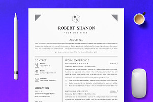 CV Template Modern Resume 2021