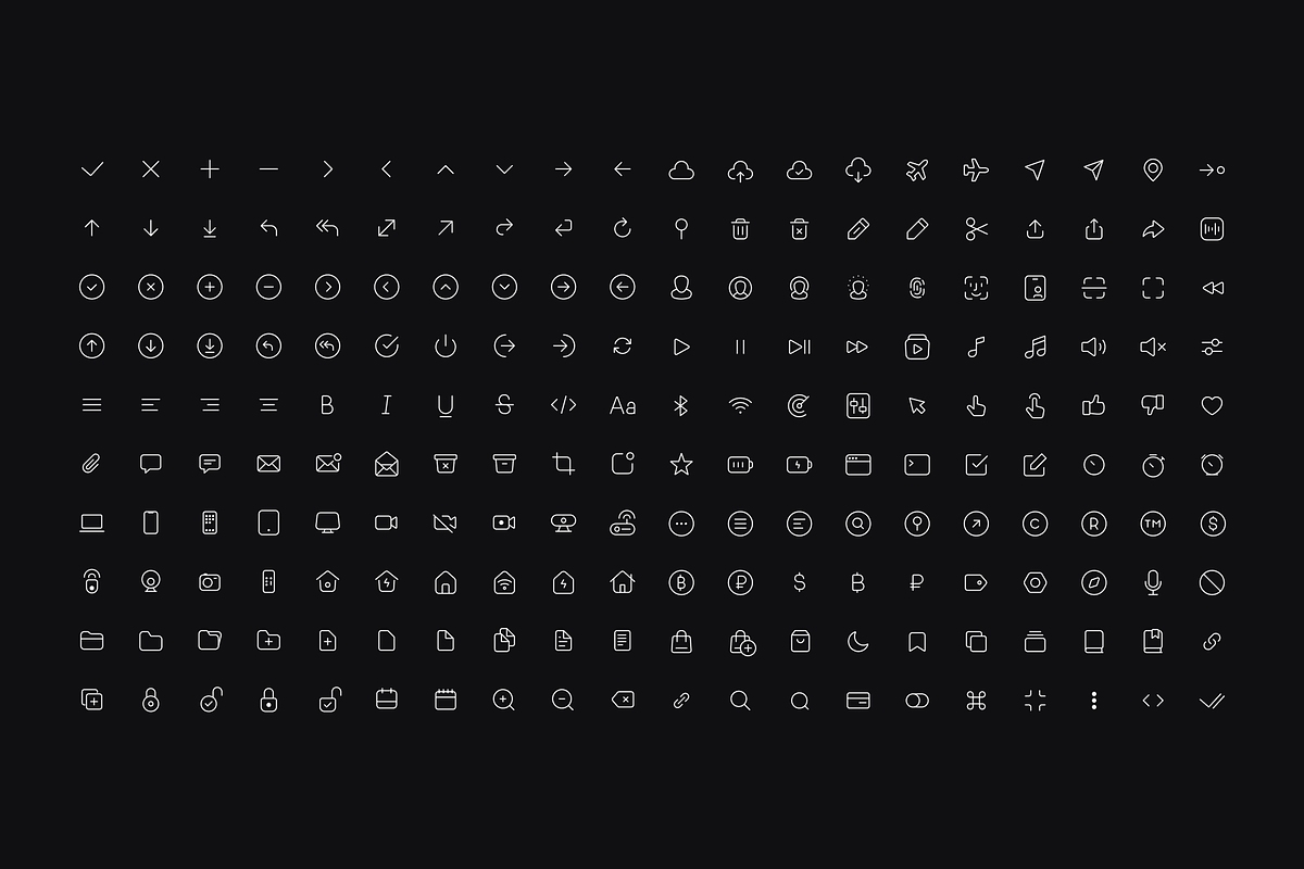 The Symbols 2: 420 premium icons, an Outline Icon by Design Essentials (Photo 3 of 5)