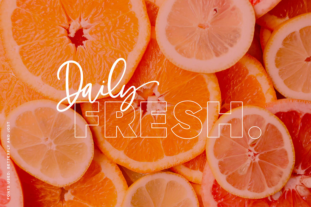 BetterFly - for Canva & Templett, a Script Font by Blessed Print (Photo 23 of 46)