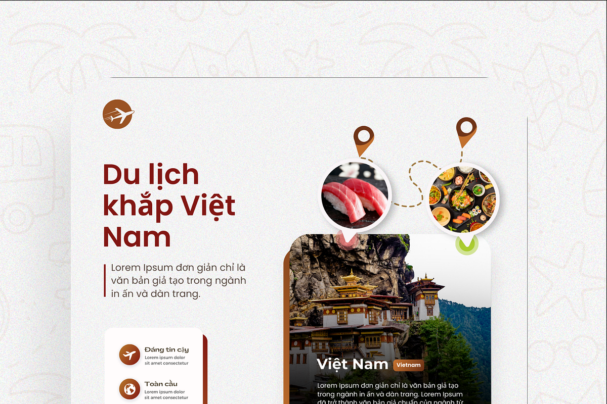 Travels Canva Design Templates, a Social Media Template by Exceptionalways (Photo 22 of 40)