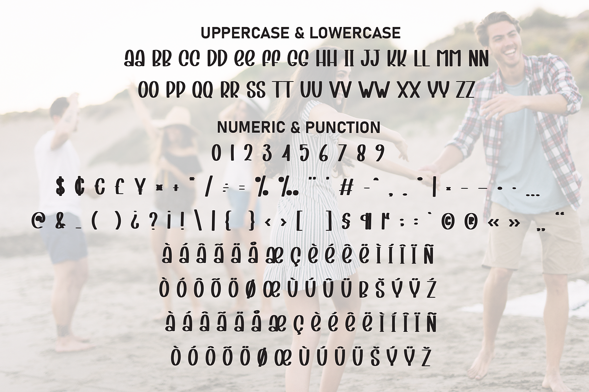Beach Dancing | Script Font, a Script Font by Scratchones (Photo 7 of 8)