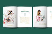Magazine / CANVA, INDD / Ellen, a Magazine Template by Mirazz (Thumbnail 7 of 16)