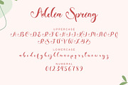 Adelia Spring, a Handwritten Font by Yoga Letter (Thumbnail 5 of 6)