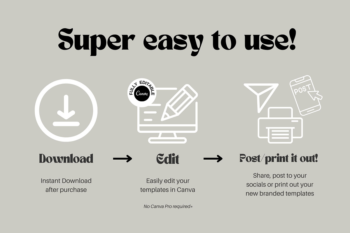Monochrome Muse Starter Branding Kit preview 2