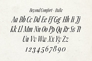 Beyond Comfort - Classy Font Duo, a Serif Font by Tom Chalky (Thumbnail 13 of 13)