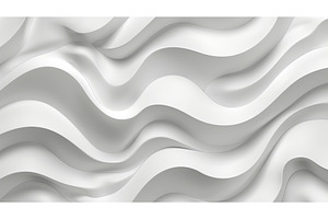 A seamless white texture with waves, an Abstract Photo by ZinetroN