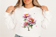 Whimsical Easter Flowers Clipart Png, an Illustration by Craft Nest (Thumbnail 7 of 11)
