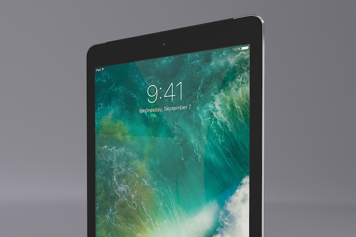 Apple iPad 9.7 Wi-Fi + Cellular 3D, an Object 3D Model by XYZ Space (Photo 7 of 17)