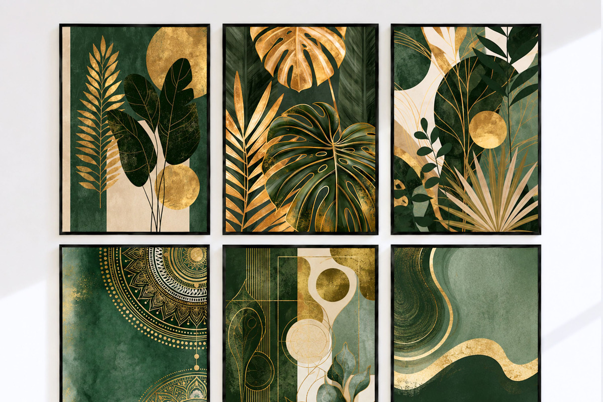 550+ Boho Wall Art Prints Bundle, a Decorative Illustration by Selenique Studio (Photo 8 of 12)