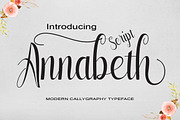 Annabeth, a Script Font by StudioRz (Thumbnail 1 of 6)