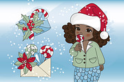 CHRISTMAS MERMAID, a Decorative Illustration by FARAWAYKINGDOM (Thumbnail 10 of 14)