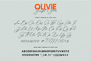 Olivie Font Duo / Script & Sans, a Sans Serif Font by Calamar Studio (Thumbnail 15 of 17)
