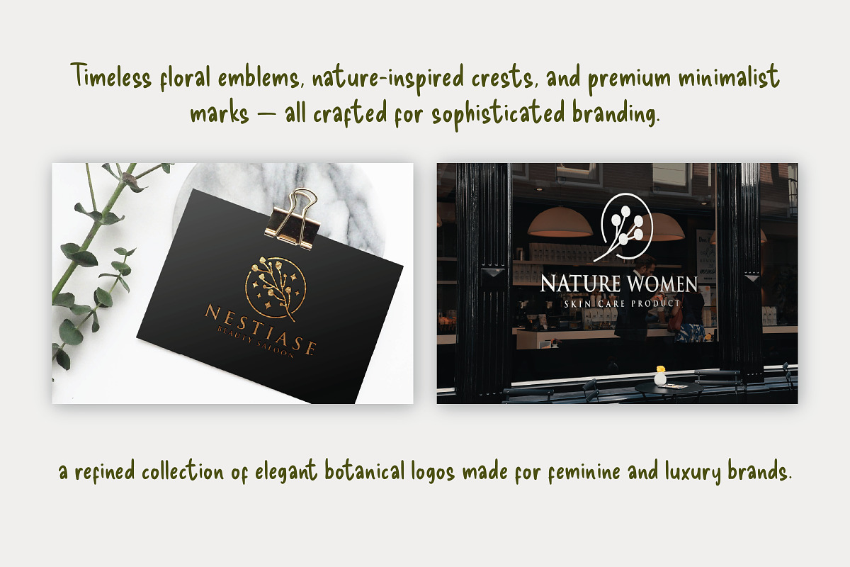 Elegant Feminine Botanical Branding, a Branding & Logo Template by Design_Planet (Photo 9 of 12)