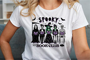 Spooky Book Club, Bookish Halloween, an Illustration by Sublimation Artist (Thumbnail 4 of 9)
