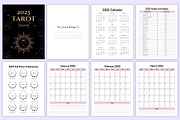 2025 Tarot Journal Canva Template, a Stationery Template by Mustafiz (Thumbnail 2 of 8)