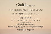 Gadish - Stylish Ligature Font, a Serif Font by Aqeel_Art (Thumbnail 7 of 8)