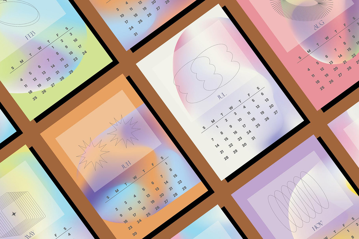 2024 Calendar | OLA, a Stationery Template by Two Sleepy Heads Studio (Photo 2 of 4)