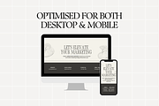 Portfolio Canva Website Template, a Landing Page Template by Anna Design Studio (Thumbnail 6 of 8)